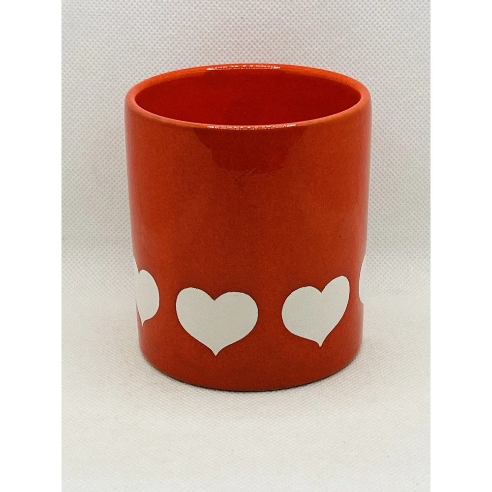 Waechtersbach West‎ German Vintage Red Hearts Canister